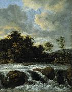 Landscape with Waterfall, Jacob Isaacksz. van Ruisdael
